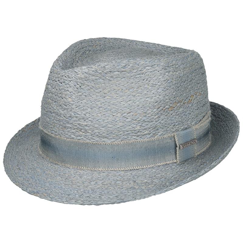 Short brim hat blue