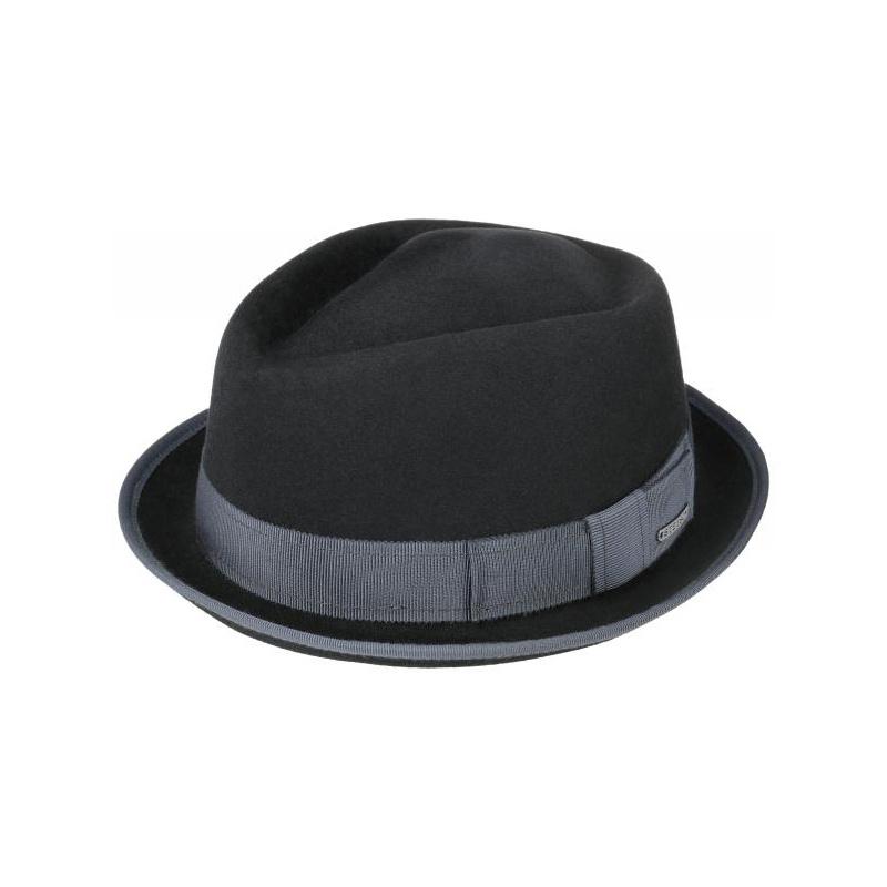  Short brim hat black Brands Stetson
