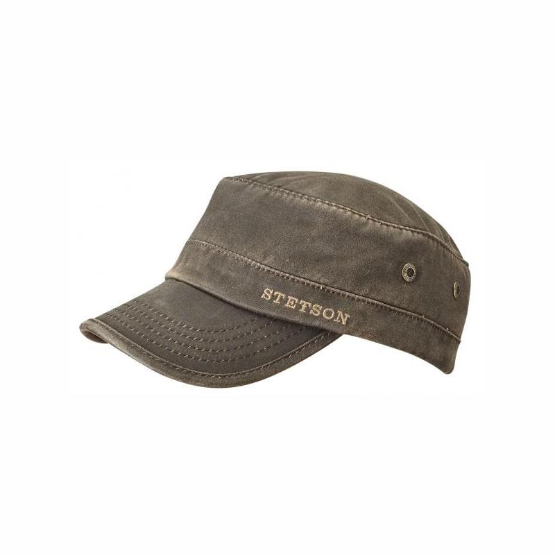 Stetson brown military cap Brands Stetson