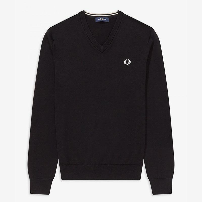  Jersey Fred Perry negro Fred Perry
