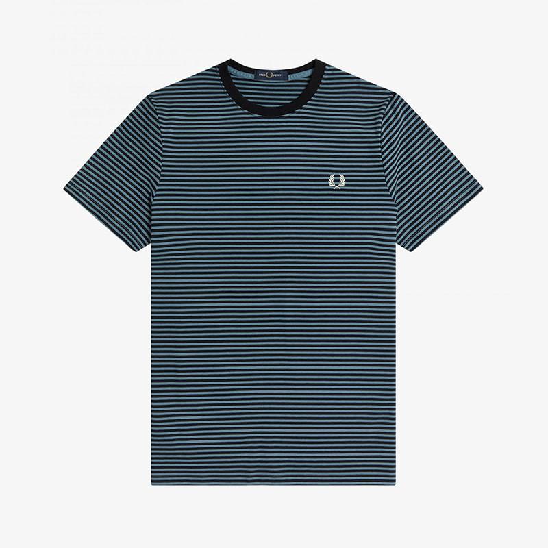  Camiseta rayas negra Fred Perry Fred Perry