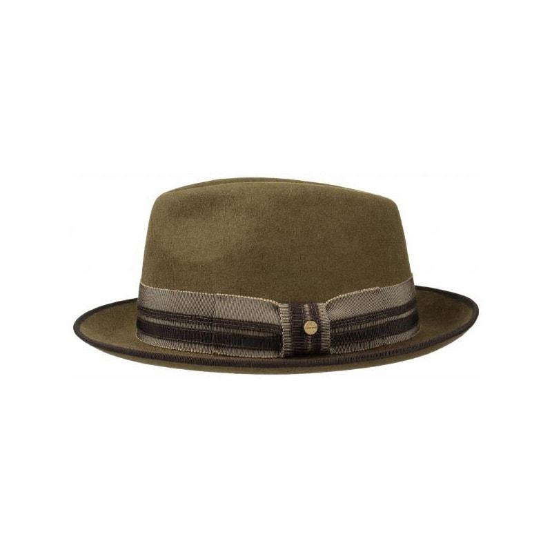  Sombrero ala corta verde Stetson