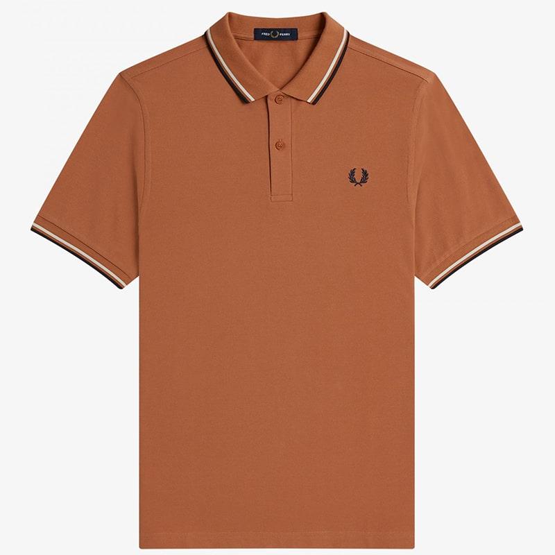  Orange polo short sleeve  Brands Fred Perry