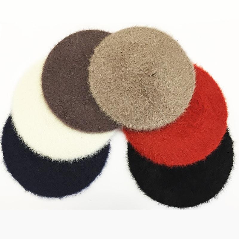  Différentes couleurs beret angora Seeberger