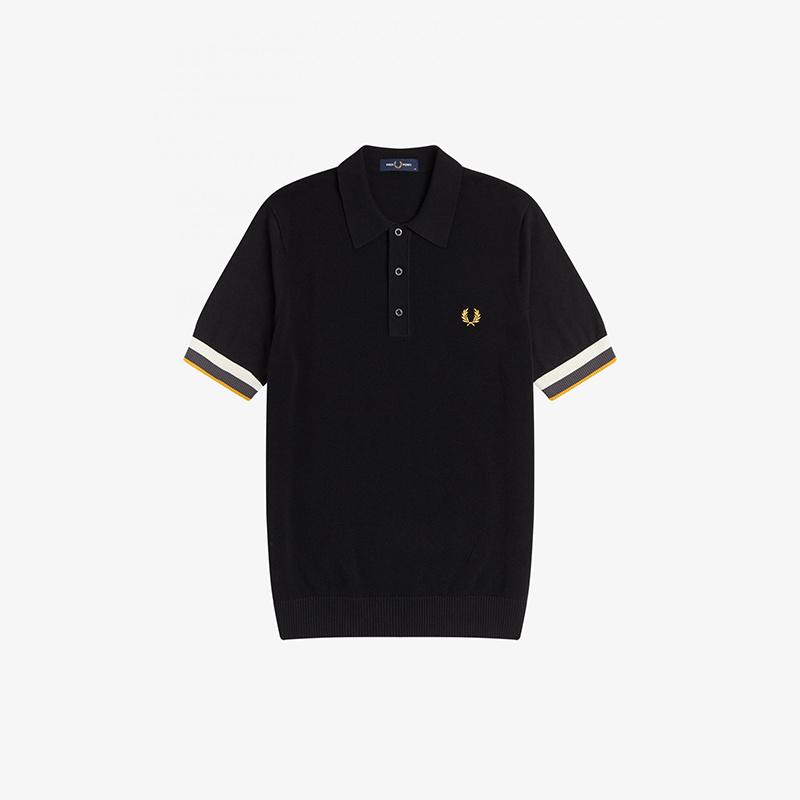  Polo jersey Fred Perry negro Fred Perry