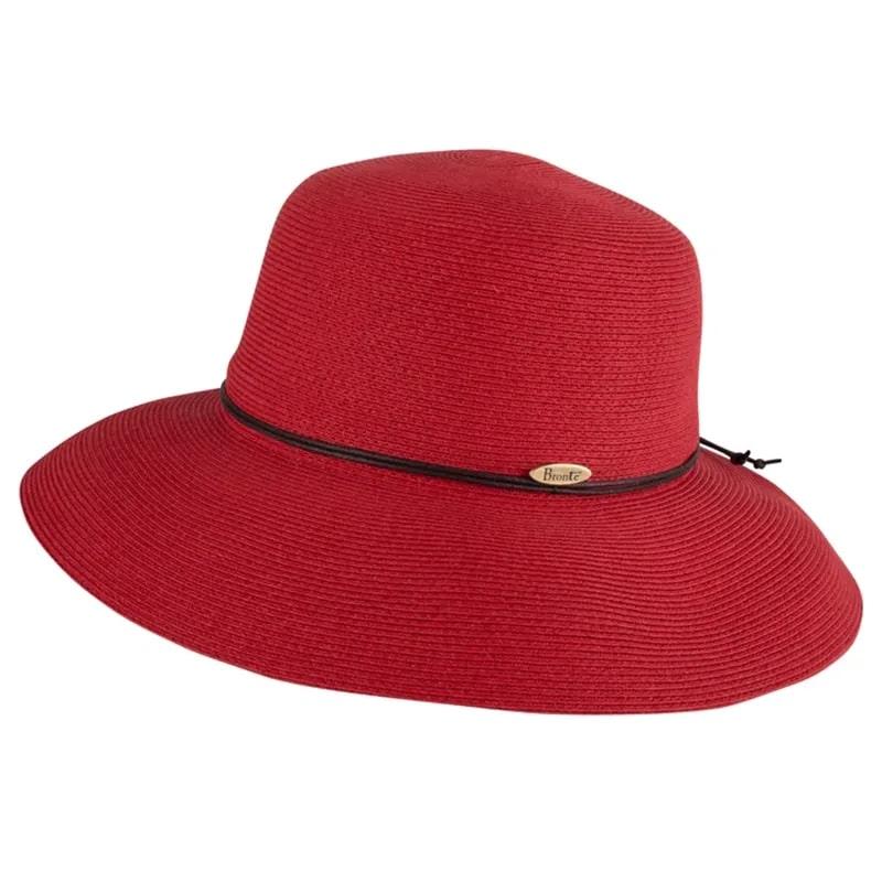 Rouge Brönte chapeau femme