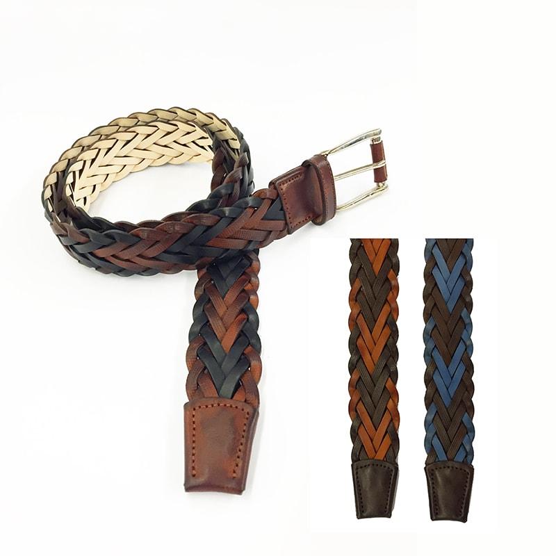  Leyva braided leather belt Brands Leyva